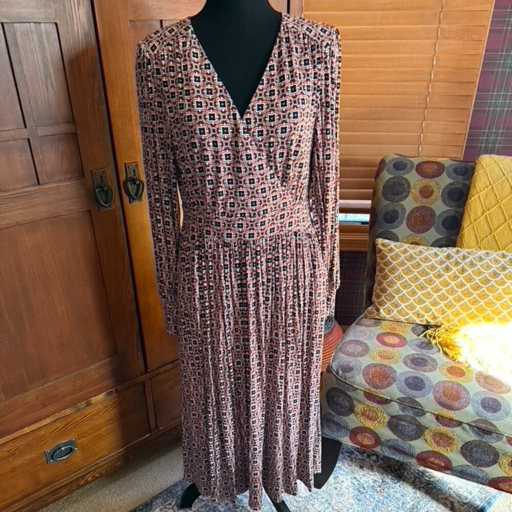 Boden Wrap Style Midi Dress